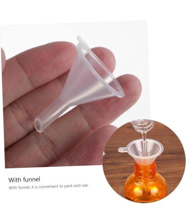 VINTORKY 1 Set Mascara Tube Funnel Empty Eyeliner Tube Eyelash Wand Tube Clear Eyelash Mascara Black Plastic - Buy Online on GoSupps.com