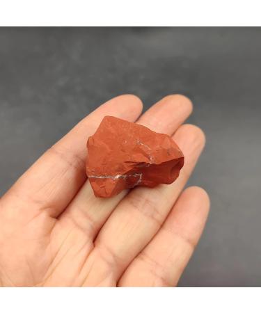 Natural Crystal Rough 1pc Irregular Natural Red Jasper Rough Raw Stone Crystal Specimen Rock Home Decoration yuebang (Color : Red Obsidian Size : 1pc 20-40mm) 1pc 20-40mm Red Obsidian - Buy Online on GoSupps.com