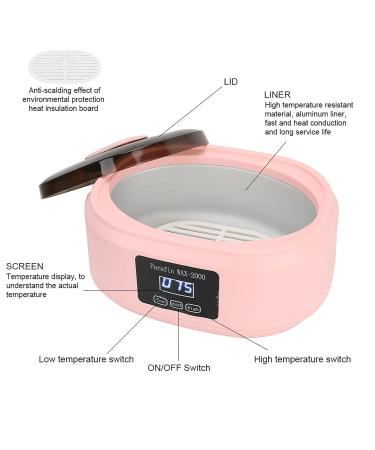Buy Premium Wax Warmer | Paraffin Wax Heater with Temperature Display for Face Legs Arms & Eyebrows - International Shipping Available! - Buy Online on GoSupps.com
