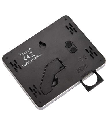 Digital Hygrothermograph & Thermometer - LCD Humidometer for Accurate Room Temperature & Humidity Measurement (Black) - Buy Online on GoSupps.com