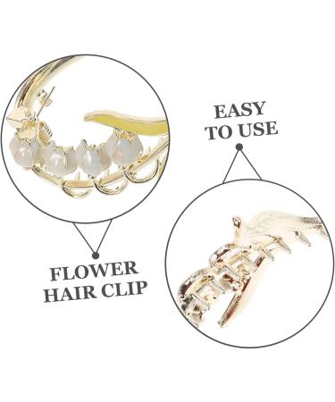 Beaupretty Bellflower Headdress Twist Chuck Hair Clip flower hair clips orchids hair claws bells hair clips for women ponytail hair holder Miss alloy hair - Buy Online on GoSupps.com