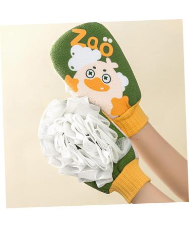 POPETPOP Bath Flower Gloves Bath Mitten Exfoliating Back Scrubber Mens Loofah Cute Shower Gloves Dead Skin Remover Loofahs Shower Loofah Sand Off Mitt Exfoliating Mitt Glove Towel or Body - Buy Online on GoSupps.com