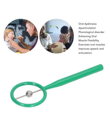 Mouth Muscle Trainer - Tongue Tip Trainer & Speech Exercise Device (Green) | International Shipping Available - Buy Online on GoSupps.com