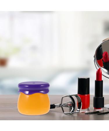 Beaupretty Lip Balm Jar with Spoon Honey Jar Shaped Cream Jar with Lid Empty Refillable Cosmetic Container Sample Storage Jar for Cream Lotion Lip Balm Eyeshadow (6g) Dark Blue - Buy Online on GoSupps.com