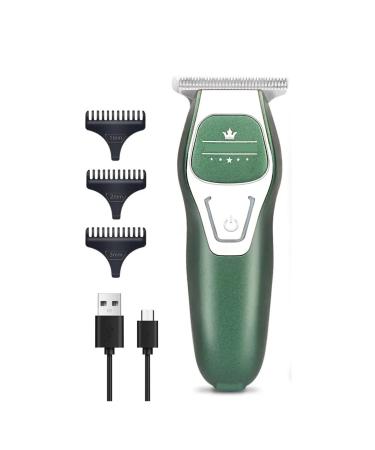 Razors Hair Trimmer Mini Portable Electric Hair Clipper Small Hair Clipper Bald Head Hair Trimmer Barber Haircut Shaver(Fashion Green)