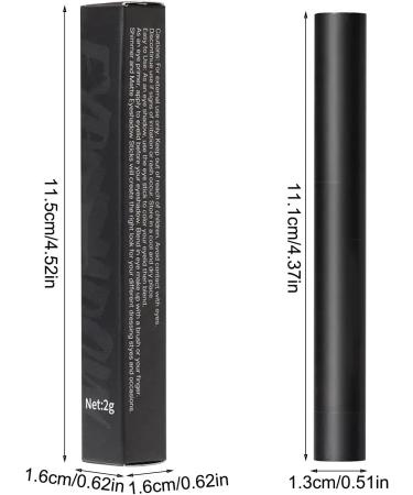  G n rique Cream Eyeshadow Pencils - Lightening Eyeshadow Sticks Eyeshadow Stick | Waterproof Multicolor Eyeshadow Pen Matte Glitter Pencil Pau Applicator - Buy Online on GoSupps.com