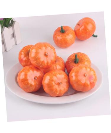 Amosfun 8pcs Halloween Pumpkin Ornament Simulation Mini Halloween Fake Fruit Fake Fruit Home Halloween Ornaments Diy Fake Pumpkin Faux Pumpkin Decor Party Pumpkin Vegetable Props - Buy Online on GoSupps.com