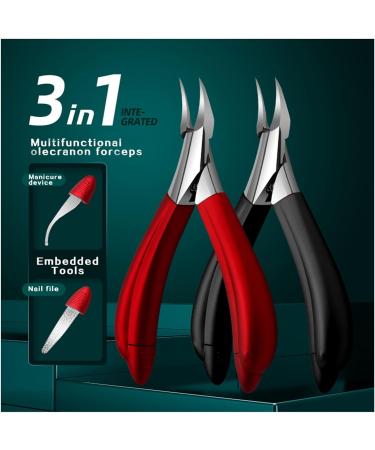 SJLS Nail Groove Scissors Nail Clipper Combination Set Household Sharp-Billed Olecranon Pliers Pedicure Toenail Pliers Nail Tools (Color : Green) - Buy Online on GoSupps.com