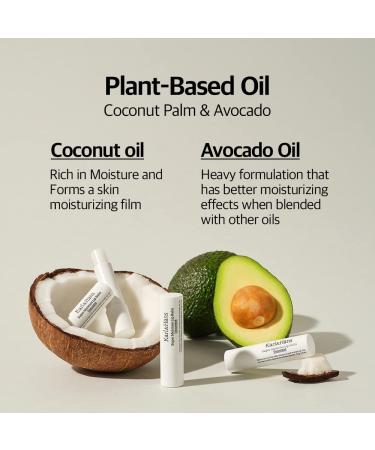 Karl&Hans Unscented Lip Balm with Coconut & Avocado Oil - Moisturizing Lip Repair for Dry Lips - 1 Count - Buy Online on GoSupps.com