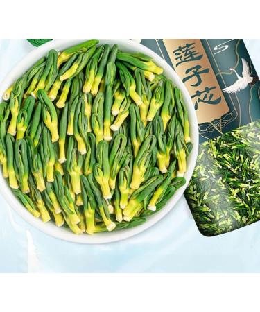 Lotus Seed Core Tea for Men 60g Lotus seed tea Natural Dried Lotus Plumule Lotus Embryo Tea Lotus seed heart lotus plumule tea Lian Zi Xin Tea Men's Essentials Pure Chinese Herbal Tea (3Box) - Buy Online on GoSupps.com
