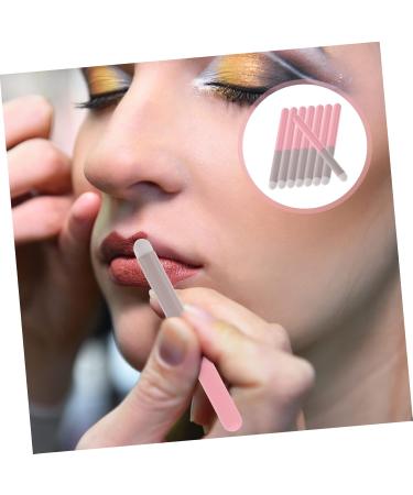 Buy 8pcs Portable Lip Brush Set - Ideal for Lipstick & Travel Makeup | Facial Makeup Brushes for Flawless Application - Buy Online on GoSupps.com