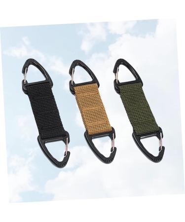 JECOMPRIS 9 STK Face Mask Hook & Key Holder | Double-Sided Nylon Fabric Extension Buckle for Ear Cables | Triangular Outdoor Mask Hook - Buy Online on GoSupps.com