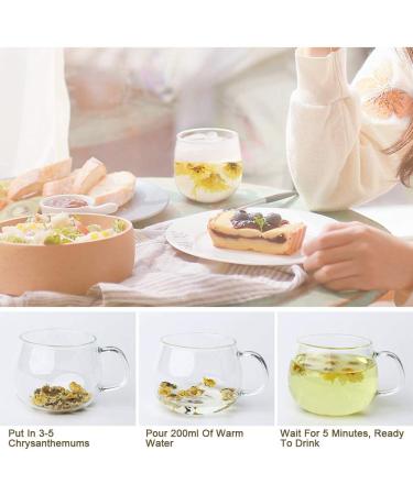 Buy 100% Organic White Juhua Tea | Hangzhou Edible Flower Tea for Eye Protection | 30g - Premium Loose Leaf - Buy Online on GoSupps.com