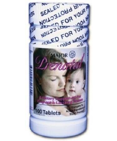Prenatal Tablets 27-0.8mg 100ct (4 Pack)
