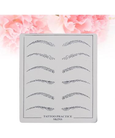 Angoily 6 Pcs Eyebrow Practice Skin Eyebrow Microblading Eye Brow Practice Skin Eyebrow Training Skin Set - Buy Online on GoSupps.com