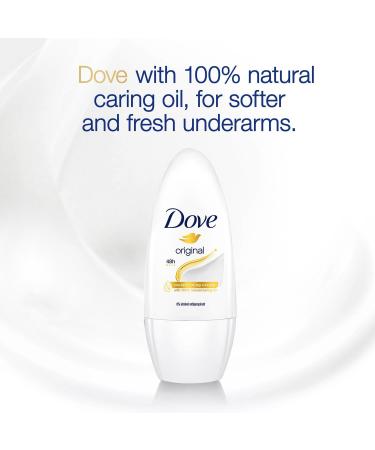 Dove Travel Deodorant Roll-On Original 50ml - Freshness on the Go | Buy Internationally - Buy Online on GoSupps.com
