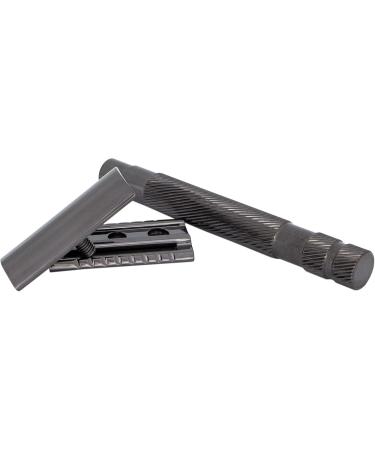 Plisson High-Quality Black Steel Razor Plane | Compatible with Standard Safety Shaving Blades | Premium Wet Shaving Tool - Made in France - Buy Online on GoSupps.com