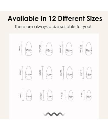 Almond Flower False Nails Short 24Pcs Oval French Fake Nails Light Blue and White Press on Nails - Floral Nude French Nail Tips - Nail Glue Stick - Women Girls Nails Art - Blue 29 Piece Set - Buy Online on GoSupps.com