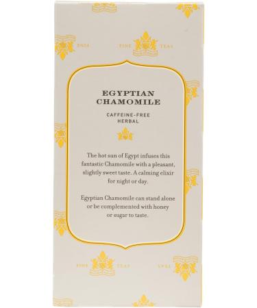 Harney and Sons Premium Tea Bags Egyptian Chamomile 20 Count - Buy Online on GoSupps.com