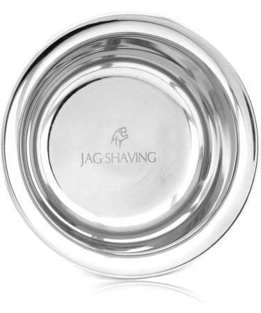 Jag Shaving Soap Bowl - Premium Stainless Steel Shaving Bowl for Men | International Shipping - Buy Online on GoSupps.com