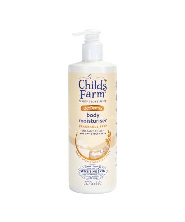 Childs Farm OatDerma Cr me hydratante pour le corps sans parfum apaisante peaux sensibles mollient b b enfants 500 ml