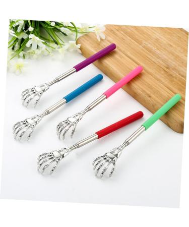 Moluckfu 5-Piece Telescopic Back Scratcher Set - Ultimate Body Itch Relief Tool for Adults - Buy Online on GoSupps.com