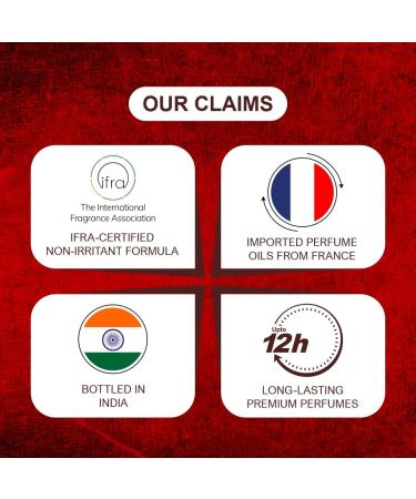 Ramsons - RED ZX Eau De Parfum | 30 ML | Perfume for Men | TN - Bergamot Lemon Lavender Rosemary Basil | MN - Carnation Jasmine Geranium Allspice | BN - Musk Amber Cedar Patchouli Mossy - Buy Online on GoSupps.com