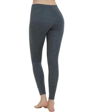 METARINO Women's Merino Wool Base Layer Leggings - Grey, Medium | Midweight Thermal Pants - Buy Online on GoSupps.com