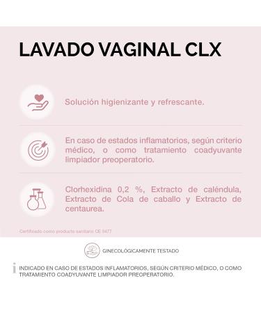 Cumlaude Lab CLX Vaginal Shower | Female Intimate Hygiene | Prevents Inflammation | Gynecologically Tested | 5 x 140ml | Shop Internationally - Buy Online on GoSupps.com