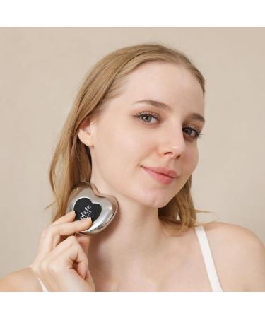 Shop Stainless Steel Cryo Gua Sha - Premium Facial Beauty Tool for Spa Neck & Eye Care | Metal Skin Care Essentials - Buy Online on GoSupps.com