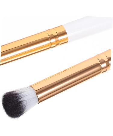 Baluue 10pcs Makeup Brush Make up Eyeshadow Brush Eye Makeup Tool Concealer Brush White Wooden Handle - Buy Online on GoSupps.com