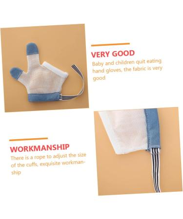 TOYANDONA Anti-Eating Gloves for Toddlers - Stop Thumb Sucking - Baby Girl Thumb Pacifier - Nylon Newborn Toys - Buy Online on GoSupps.com