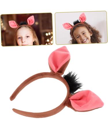 MERRYHAPY Warthog Headband Animal Ear Headband for Cosplay Ear Headband for Pig Ear Headband for Dress up Warthog Ear Headband Pig Ear Headband for Cosplay Party - Buy Online on GoSupps.com
