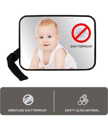 Baby Car Seat Mirror - Rear View Baby Mirror for Safe Drive | Newborn Essentials - Buy Online on GoSupps.com