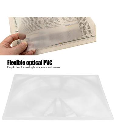 Credit Card Sized Magnifying Lenses 11.6 X 8.3in Lightweight Portable Credit Card Size Magnifier for Amateurs for Elderly - Buy Online on GoSupps.com