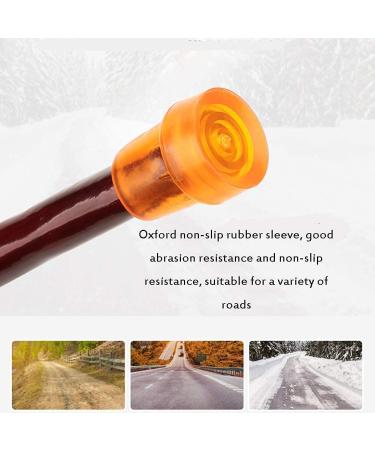 Walkers for seniors Adjustable Crutches Multifunctional Crutches Environmentally Friendly Wooden Materials Healthy Ergonomic Large Handle Suitable for People with Leg Inconvenience Hiking rollat 80cm - Buy Online on GoSupps.com