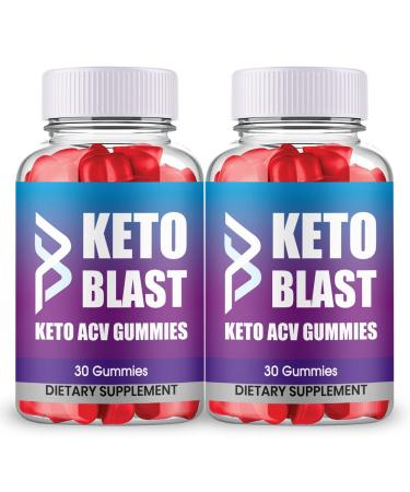 (2 Pack) Keto Blast Gummies Maximum Strength Original Keto Blast Gummy Advanced Formula 2 Month Supply