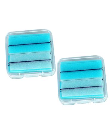 FRCOLOR 2 Boxes Self Adhesive Eyelash Adhesive Strip Self-adhesive Strips Lash Strips for Eyelash Extensions Eyelash Adhesive Strips Eye Lash Adhesive Strips Replace Strip Glue Jelly Glue 1 Count (Pack of 1) Blue 1