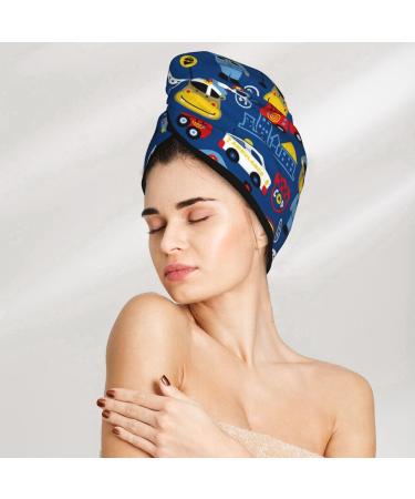Hair Towel Wrap for Quick Drying | Animal Rescue Team Design - Premium Hair Drying Turban - Buy Online on GoSupps.com