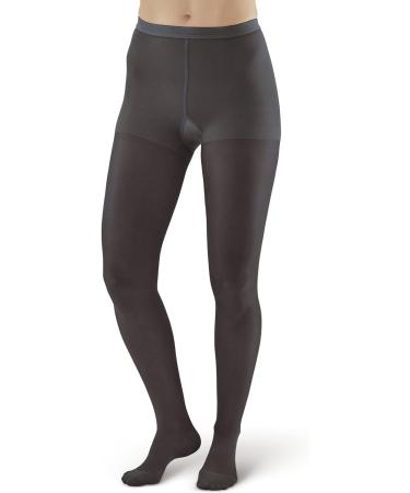 Ames Walker Women's AW Style 15 Sheer Support Compression Pantyhose - Black Large 15-20 mmHg - Buy Online on GoSupps.com