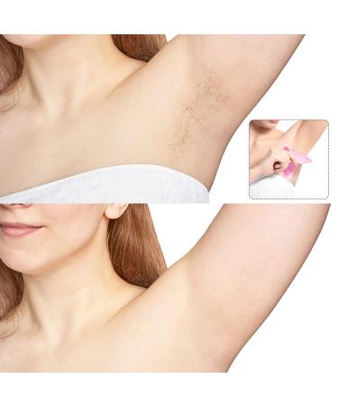 400-Pack Non Woven Wax Strips for Hair Removal - Pink Bikini Waxing Strips for Facial and Body Skin - Buy Online on GoSupps.com