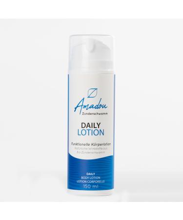 Amadou Body Lotion 150 ml Daily Lotion Body Lotion for Natural Skin Regeneration Moisturizing Body Cream with Shea Butter Certified Cosmetics