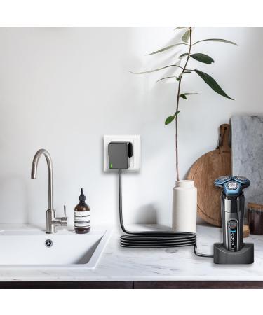 15V Philips Shaver Charger HQ8505 Cable UK - Compatible with Norelco Series 3000, 5000, 7000, 9000, One Blade QP6510, QP6520, QP6550, QP6610, QP6650 - Electric Shaver Adapter Power Supply - Buy Online on GoSupps.com