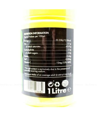 Quick Lemon Freshly Squeezed Juice Lemonade Not Concentrate (2x1000ml) Pack 2x1L - Buy Online on GoSupps.com