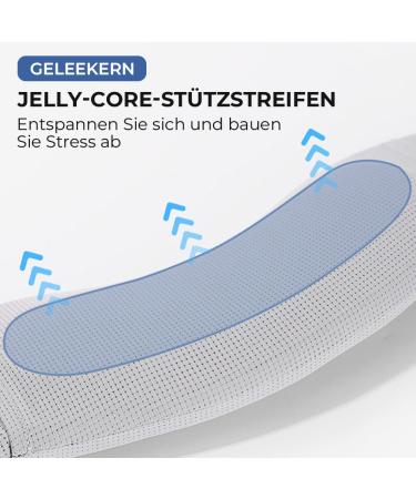 Shop Halskr er Neck Stretcher & Support | Relief for Neck Pain | Durable Cervical Spine Bandage for Men & Women (Blue L) - Buy Online on GoSupps.com