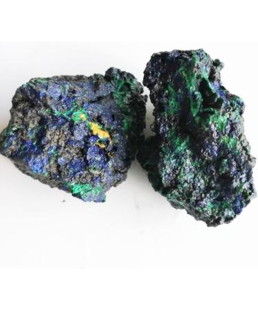 Natural Crystal Rough Natural Natural Malachite Geode Kyanite Ore Raw Crystal Malachite Geode Stone 2-6cm 50-80g - Buy Online on GoSupps.com