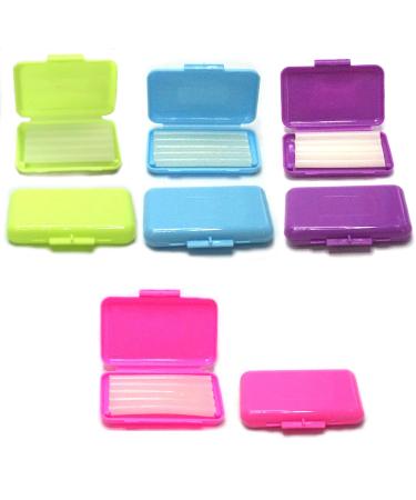 8 Boxes of Dental Wax Orthodontic Wax for Braces Strips of Dental Wax to Relieve Irritation and Pain