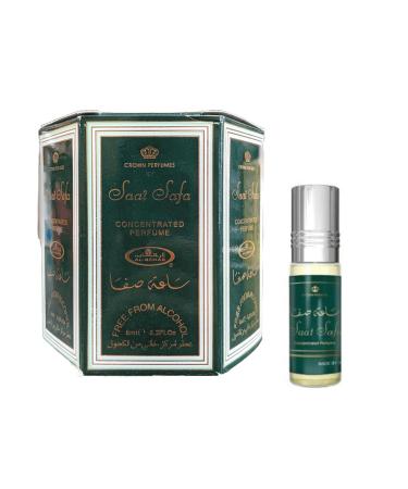 Saat Safa - 6ml (.2oz) Roll-on Perfume Oil by Al-Rehab (Crown Perfumes) (Box of 6)