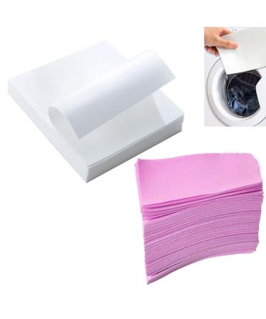 KOAHDE Friendly Laundry Sheets Fresh Scent Eco Washing Sheets Deep Clean Laundry Sheets Sheets for Washing Clothes Clean & Care Laundry Sheets Home Laundry Detergent Sheets Travel Washing Sheets 2Pcs