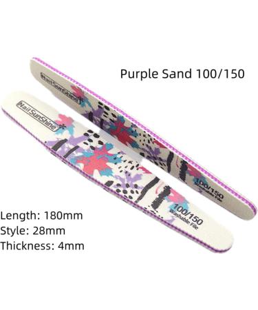 5-Piece Professional Nail File Set - Double-Sided Golden Steel Nail Art Tools for Polyethylene Nails | Coarse & Fine Patterns Washable & Repeatable - Buy Online on GoSupps.com